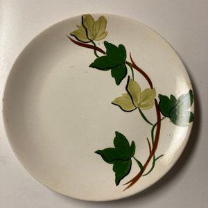 Vintage Blue Ridge Southern Potteries Plantation Ivy Luncheon Plate  3/8 inches